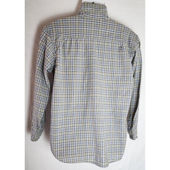 Columbia VTG Multicolor Plaid Cotton Button Up Long Sleeve Collared Shirt W Med - Picture 2 of 10